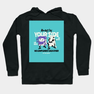 Always By Your Side Like Debits and Credits - Funny Accounting Hoodie